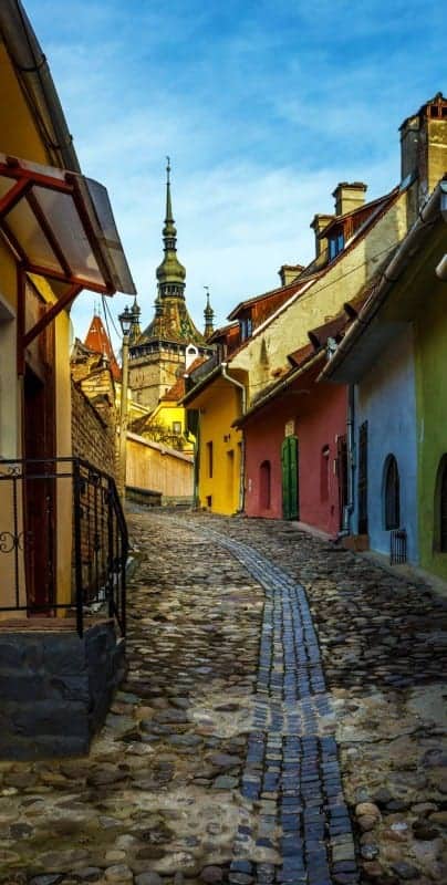 Sighisoara-A-Beautiful-Medieval-City-In-Transylvania-Romania